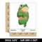 Pocket Frog Shy Toad Funny Waterproof Vinyl Phone Tablet Laptop Water Bottle Sticker Set - 5 Pack
